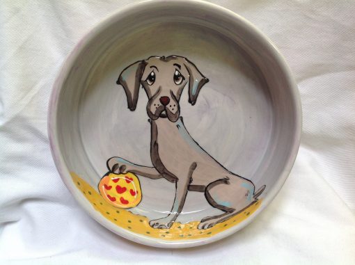 Weimaraner Dog Bowl