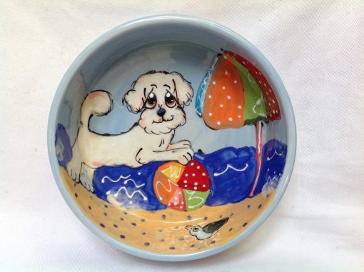 Bichon Dog Bowl