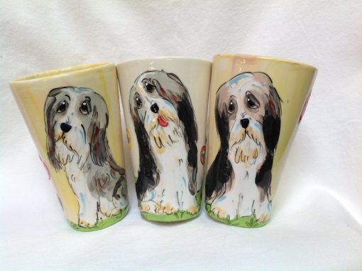 Bearded Collie Mugs and Tall Lattes