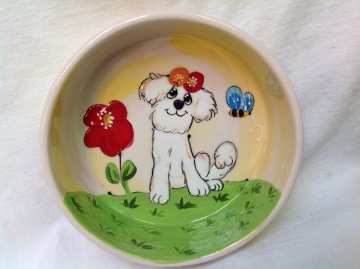 Bichon Dog Bowl