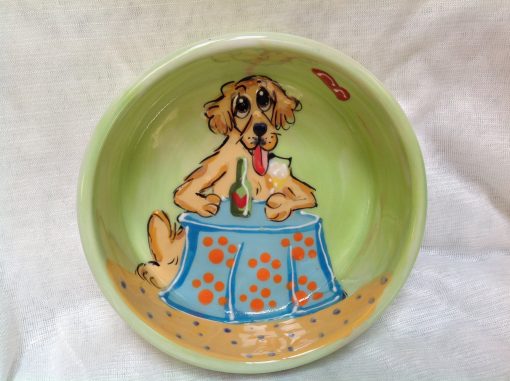 Golden Retriever Dog Bowl