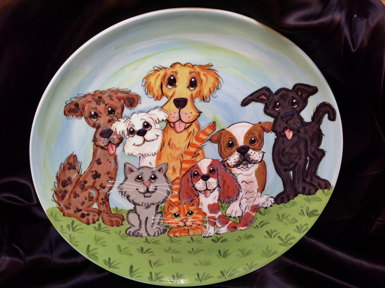 Dog Platter Winston Dog