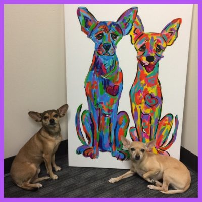 Custom Dog Painting