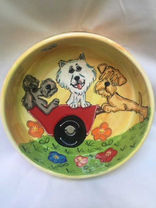 Wheaten Terrier Dog Bowl