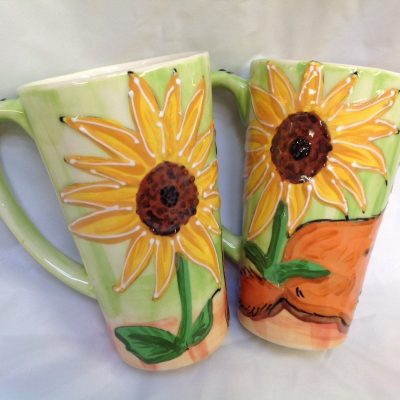 Sunflower Coffee Mugs