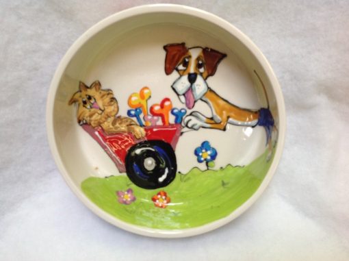 Whimsical Dog Bowl
