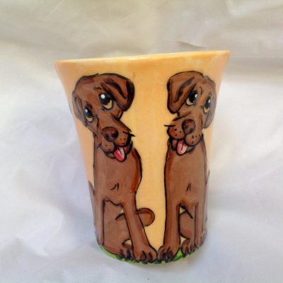 Chocolate Labrador Mug