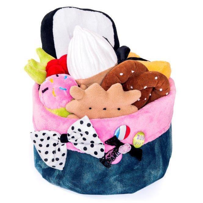 Flamingo Dog Toy Box Winston Dog