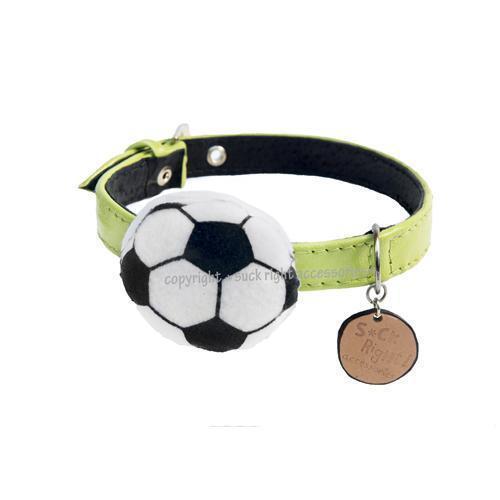 soccer dog collar
